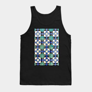 Traditional Portuguese glazed tiles Tank Top